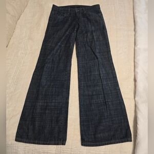 Super Trendy Joe's Wide Leg Jeans, Short, Size 25.